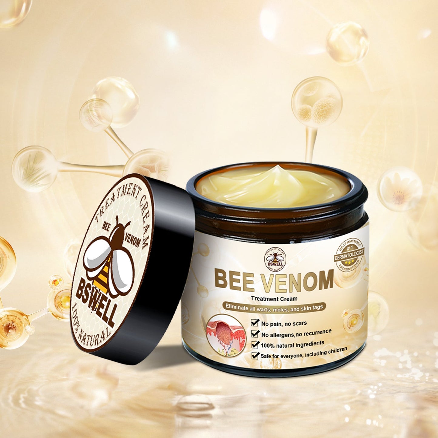 BSWELL™ Bee Venom Skin Treatment Cream (Last day promotion 80% off)(AAD Recommended)