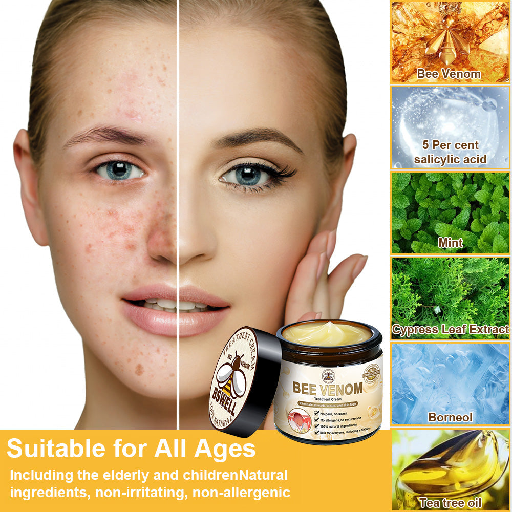BSWELL™ Bee Venom Skin Treatment Cream (Last day promotion 80% off)(AAD Recommended)