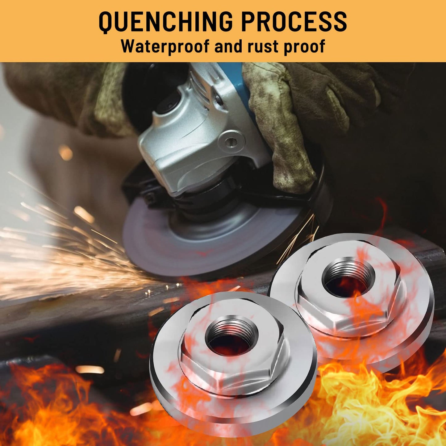 (🔥Last Day Promotion - 50% off)100-Type Angle Grinder Nuts