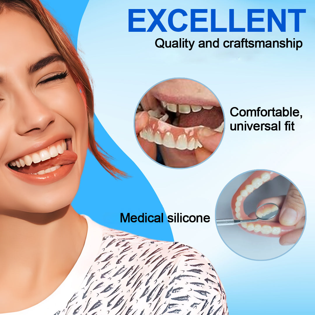 ADA Recommended Smilehpy™ Silicone Reline Denture Set