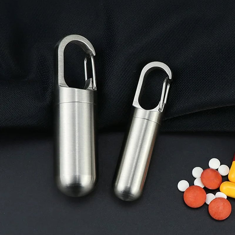 (🔥Last Day Promotion - 49% off)2025-Moisture-proof and Waterproof Stainless Steel Sealed Storage Bottle