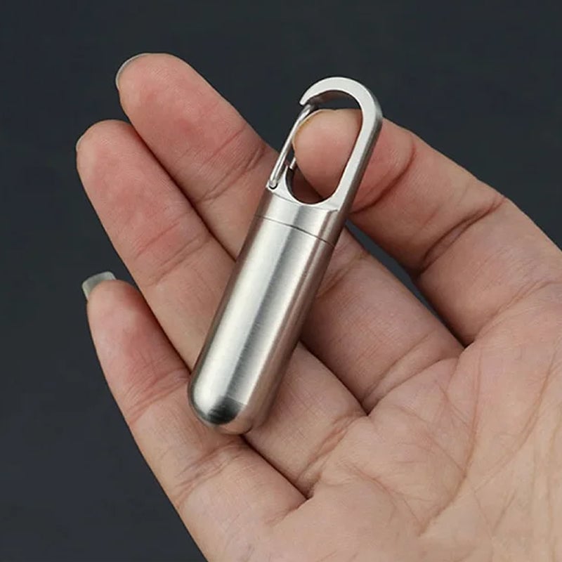 (🔥Last Day Promotion - 49% off)2025-Moisture-proof and Waterproof Stainless Steel Sealed Storage Bottle