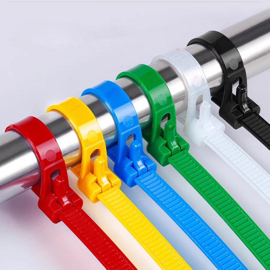 (🔥Last Day Promotion - 50% off) Buckle Self-locking Premium Nylon Cable Wire Ties