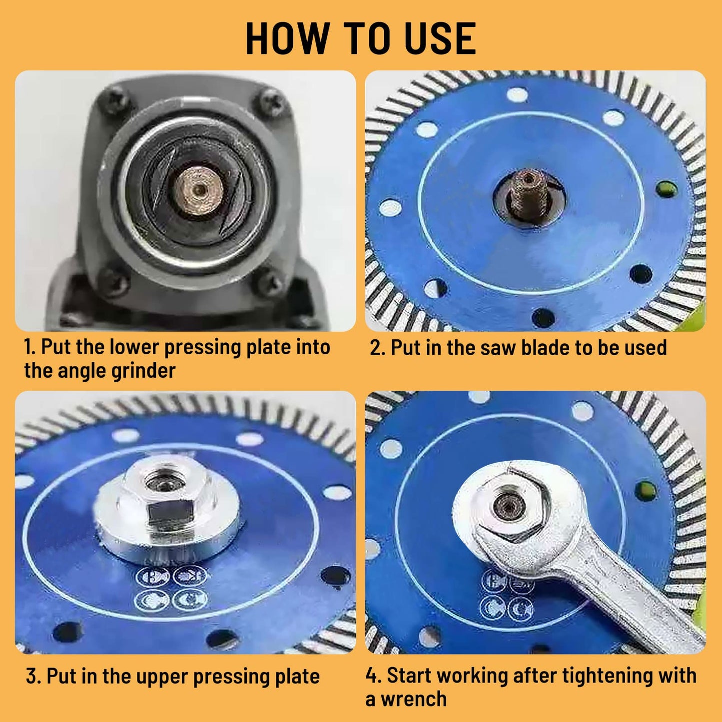 (🔥Last Day Promotion - 50% off)100-Type Angle Grinder Nuts