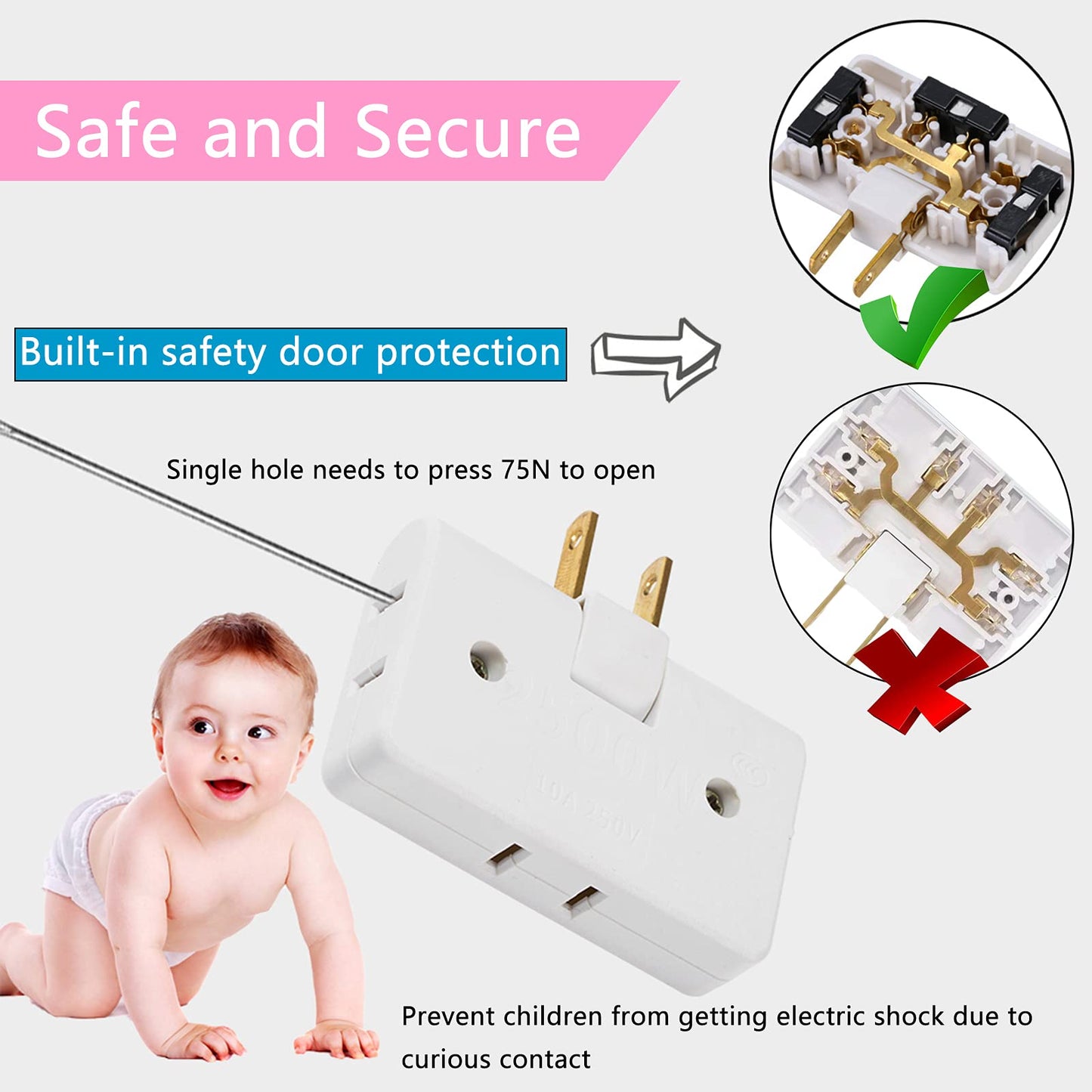 (🔥2024Last Day Promotion  - 49% off)2025-180 Degrees Rotatable Socket Converter