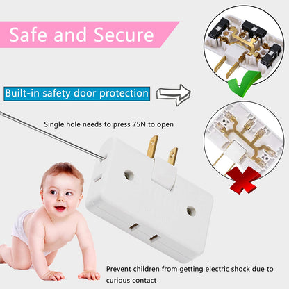 (🔥2024Last Day Promotion  - 49% off)2025-180 Degrees Rotatable Socket Converter